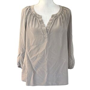 Max Studio Taupe Blouse